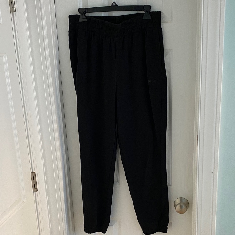 Fila Adult Classic Black Joggers